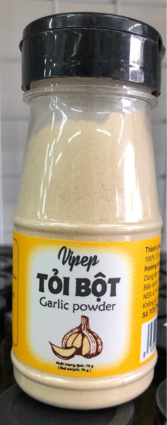 Vipep Bột Tỏi 70g (Thùng 24 hũ)