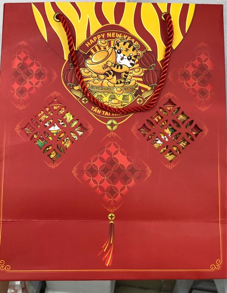 Hộp 4 bánh Sơn Lâm đỏ