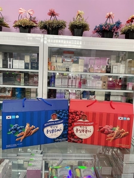 Nước sâm phúc bồn tử HANSUSAM 70mL x 20gói