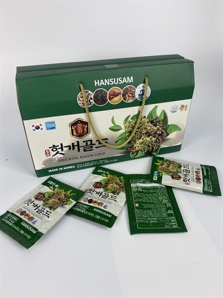 Nước uống bổ gan Hàn Quốc HANSUSAM 50mL x 30gói