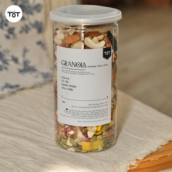 GRANOLA K YẾN K DỪA 500G