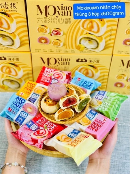BÁNH TRỨNG CHẢY HỘP 6 VỊ MIX