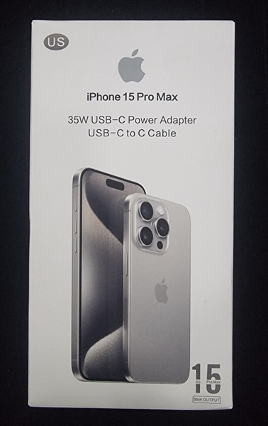 35W USB-C Adapter + C to C Cable-US