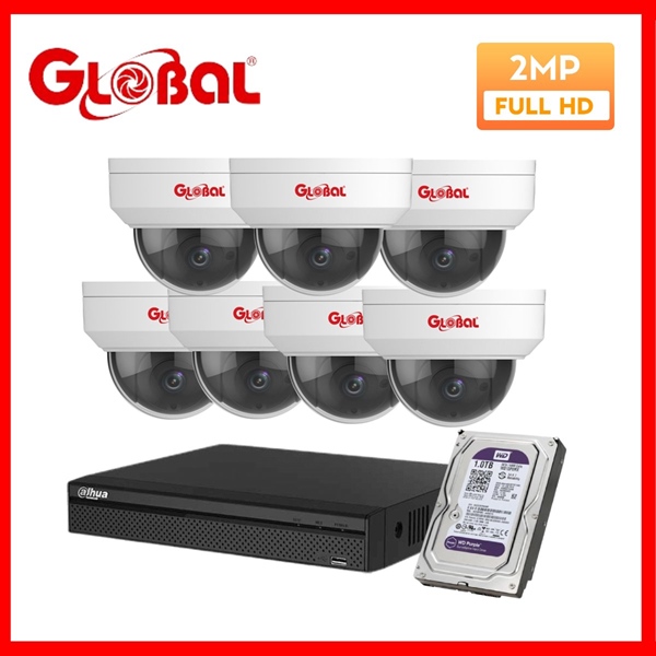 Combo 7 Camera IPC Global 2.0 Mpx