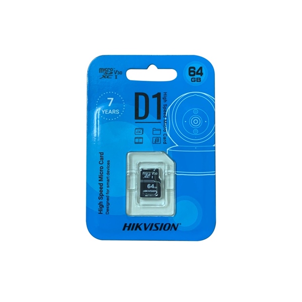 Thẻ nhớ MicroSD Hikvision D1 64GB chuyên dụng camera