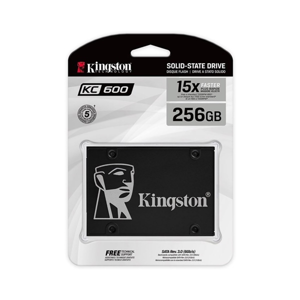 Ổ cứng SSD Kingston KC600 256GB 2.5" SATA 3 (SKC600/256G)