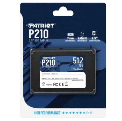 Ổ cứng SSD SATA III PATRIOT P210 512GB