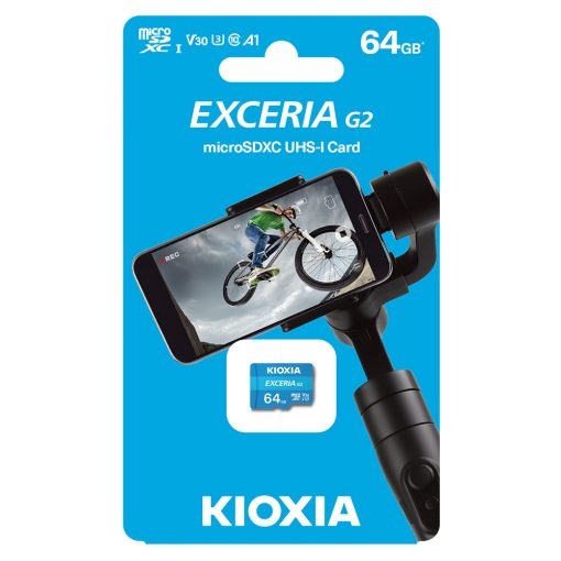 Thẻ nhớ MicroSD Kioxia 64GB U3 chuyên dụng camera 4K