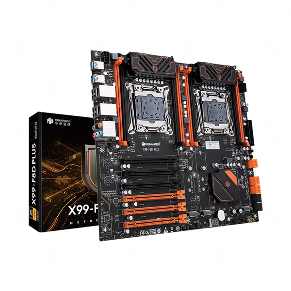 Mainboard HUANANZHI X99 F8D Plus Dual CPU, Dual LAN 2.5GbE