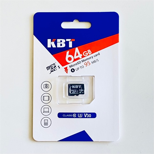 Thẻ nhớ MicroSD KBT 64GB