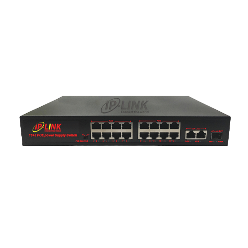 Switch PoE 16 Port IP-Link TPL-16POE