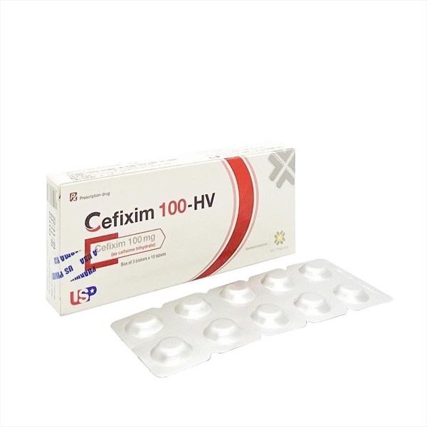 CEFIXIM 100 HV H30VN NSX: US PHARMA USA