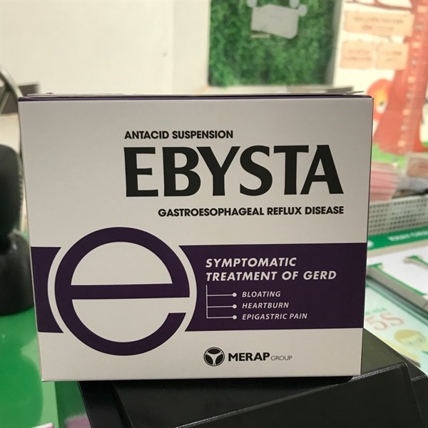 DẠ DÀY EBYSTA H20 GÓI * 10 ML MERAP