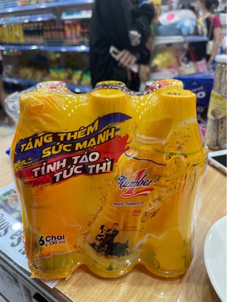 Number one lốc 6 chai
