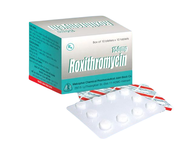 Roxithromycin 150mg mekophar (h/100v)