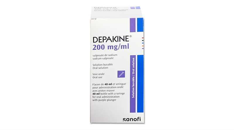 Depakine syrup 200mg/ml sanofi (c/40ml)