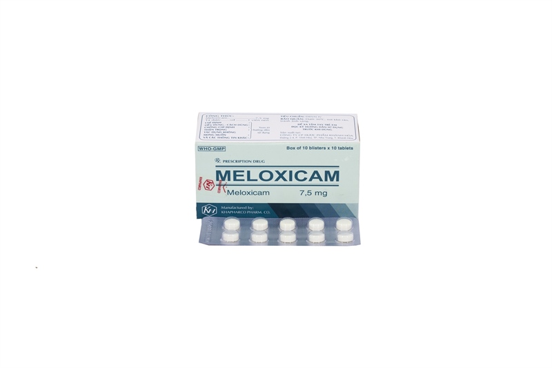 Meloxicam 7.5mg khapharco (h/100v)