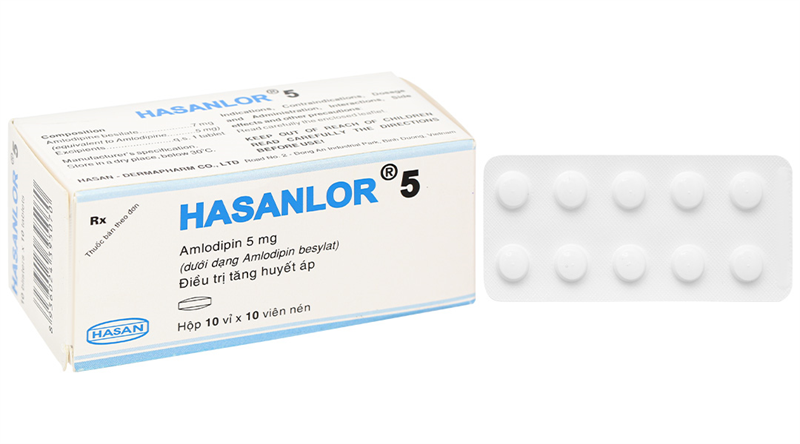 Hasanlor amlodipin 5mg hasan (h/100v)