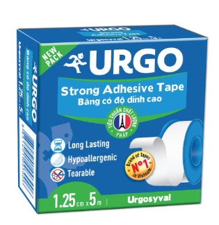 Băng keo lụa urgosyval strong adhesive tape 1.25cmx5m urgo (cuộn)