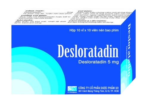 Desloratadin 5mg dp 3/2 (h/100v)