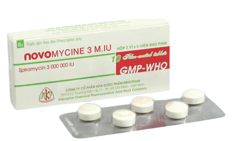 Novomycin 3miu mekophar (h/10v)