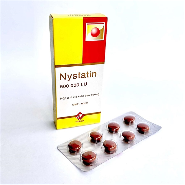 Nystatin 500.000 iu vidipha (h/16v) (nhỏ)