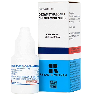 (date cận t9.2026) Dexamethasone/Chloramphenicol Resantis Vietnam (C/8gr)