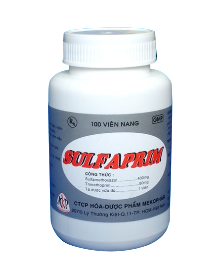 Sulfaprim 480 capsules mekophar (c/100v)