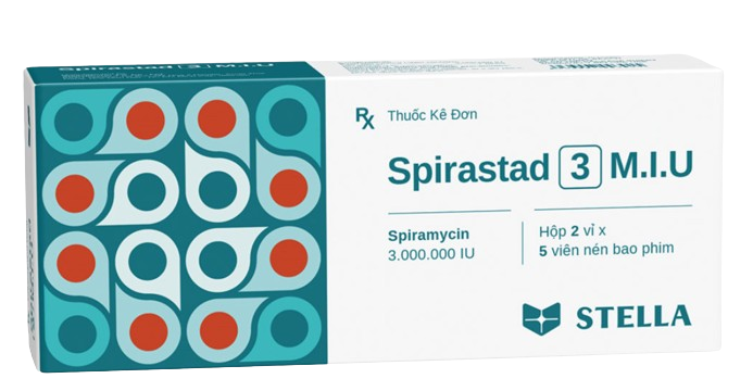 Spirastad spiramycin 3 m.i.u stella (h/10v)