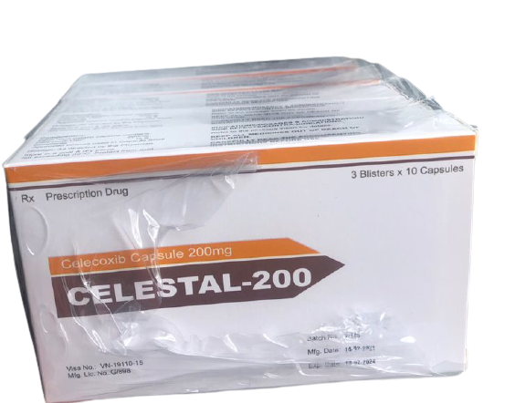 Celestal 200 stallion pharm (lốc/5 hộp/30 viên nang)