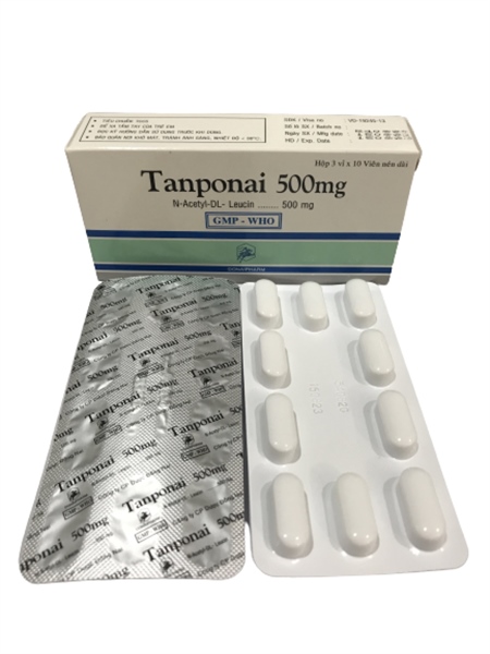 Tanponai n-acetyl-dl-leucin 500mg donaipharm (h/30v)