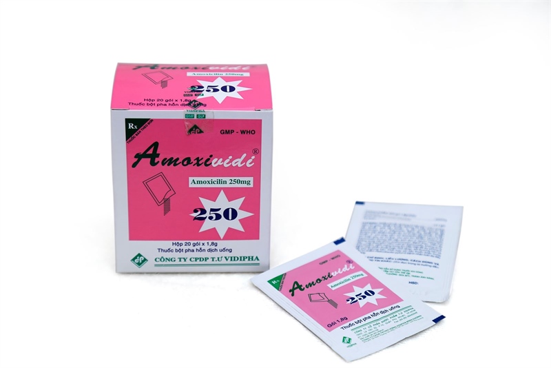 Amoxividi Amoxicilin 250mg Vidiphar (H/20g)