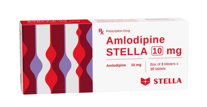 Amlodipine 10mg stella (h/30v)