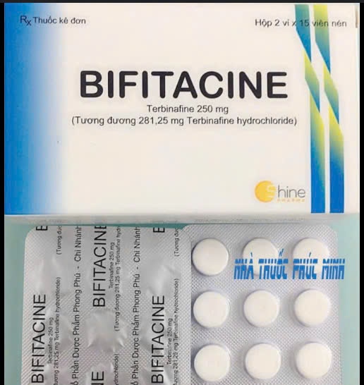 Bifitacine terbinafin 250mg shine pharma (h/30v)