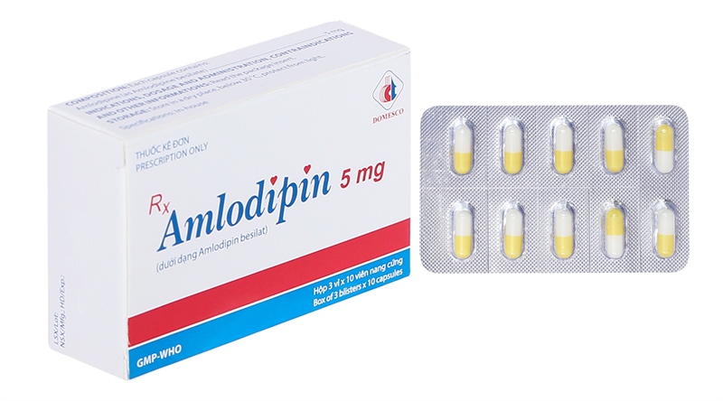 Amlodipin 5mg domesco (h/30v)