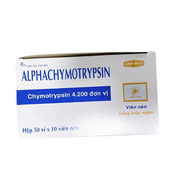 Alphachymotrypsin 4200iu donaipharm (h/500v)
