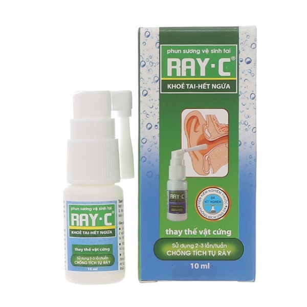 Dung dịch vệ sinh tai ray-c (c/10ml)