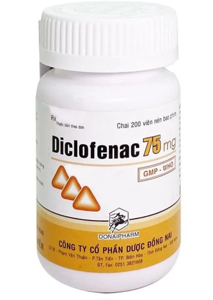 Diclofenac 75mg donaipharm (c/200v)