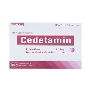 Cedetamin khapharco (h/30v)