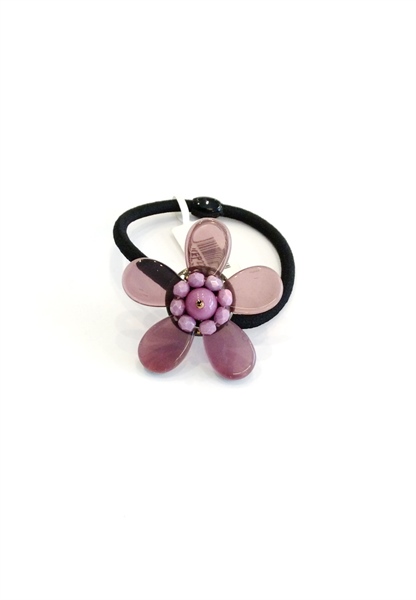 Cột tóc pha lê hình hoa 5 cánh