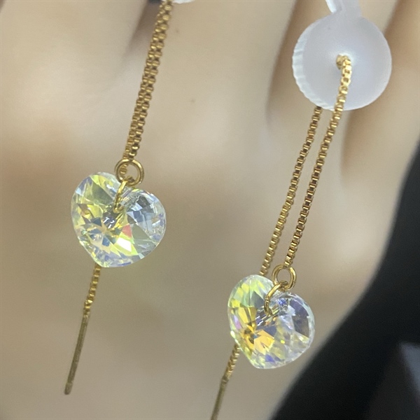 Hoa tai pha lê 6228M10