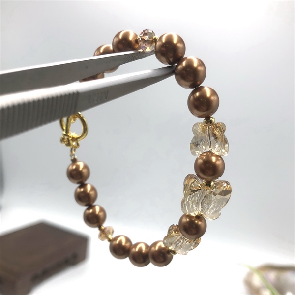 Vòng tay ngọc trai mix 5810M8,5040M6, 5754M12 và 5754M10