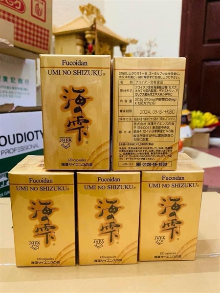 Fucoidan Vàng Nhật 120viên