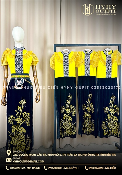 TRANG PHỤC DÂN TỘC THÁI VÀNG