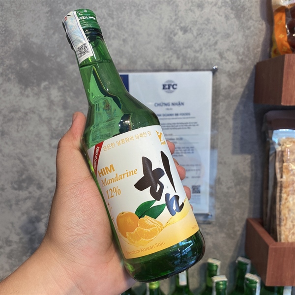 Rượu soju hương quýt