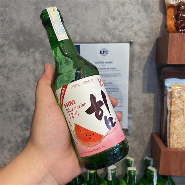 Rượu soju hương dưa hấu
