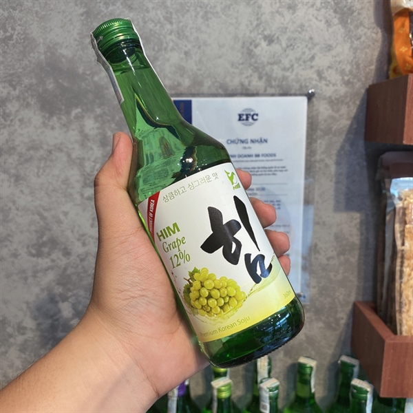 Rượu soju hương nho