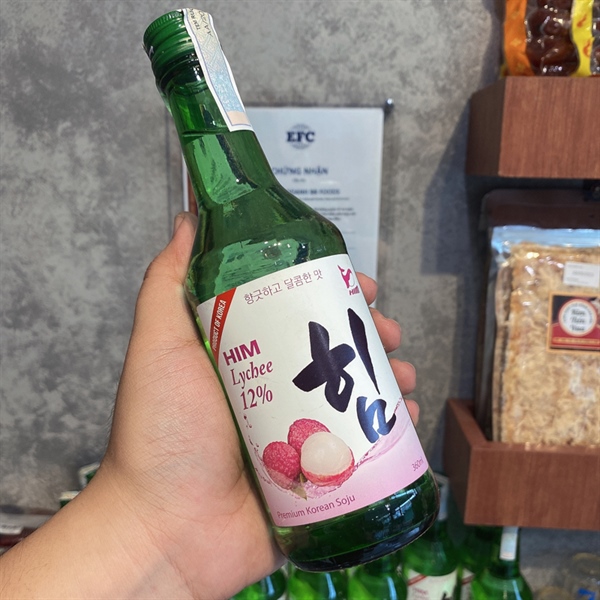 Rượu soju hương vải