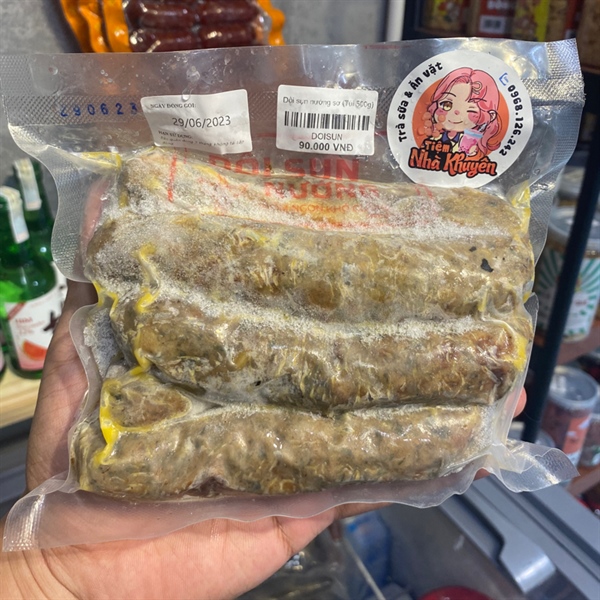 Dồi sụn nướng sơ