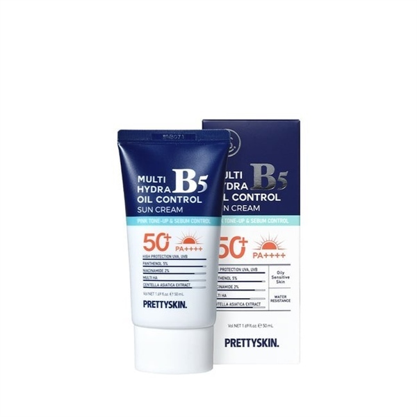 Kem Chống Nắng Pretty Skin Phục Hồi Kiềm Dầu Hydra B5 Sun Cream SPF 50+/PA+++ 70ml